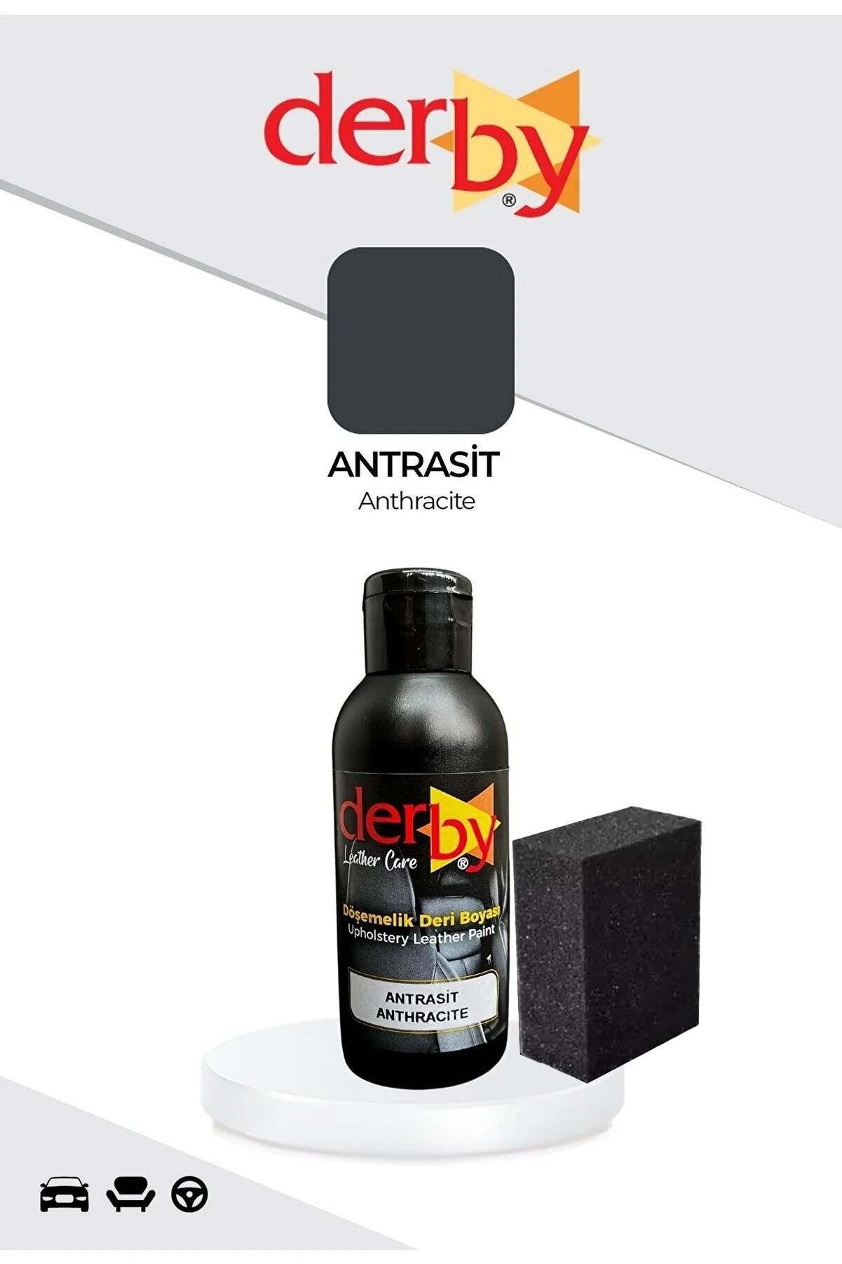 Derby Direksiyon Boyası, Deri Döşeme Boyası 2li Set Standart Renkler