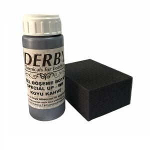 Derby Direksiyon Boyası, Deri Döşeme Boyası 2li Set Standart Renkler .Açık Kahve
