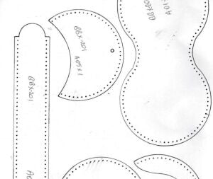 Bozuk Paralık, Küçük El Çantası Şablonu BBX-201 Deri El Aletleri