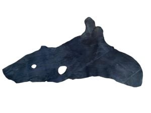 Siyah Efekt Parça Crazy Deri 0,8-1 mm Arası 39 Desi