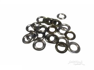 TOPTAN Kapsül Kuşgözü İçin Metal Pul 24 no 1000 Adet (Kapsül Dahil Değildir)