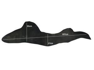 Haki Yeşil Efekt Parça Crazy Deri 1-1,2 mm Arası 22 Desi