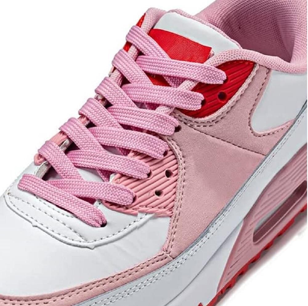 Spor Ayakkabı Bağı k111 120cm 1 Çift Açık Pembe