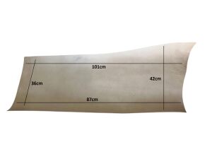 Panel Kesim Vaketa Deri 1,8mm-2mm Soğan Kabuğu Renk