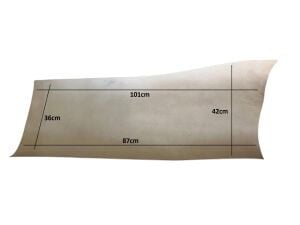 Panel Kesim Vaketa Deri 1,8mm-2mm Soğan Kabuğu Renk