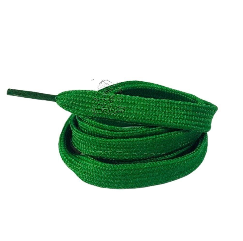 TOPTAN Spor Ayakkabı Bağı k111 120cm 36 Çift Koyu yeşil