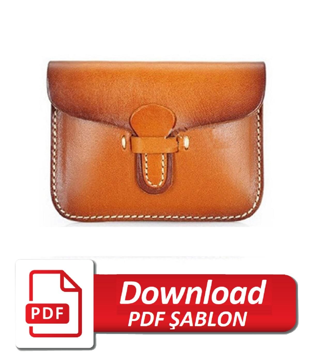 Cüzdan, Kartvizitlik Şablonu AAB-08 Deri El Aletleri