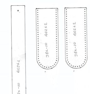 Abiye El Çantası PDF Şablonu JBX-10 Deri El Aletleri