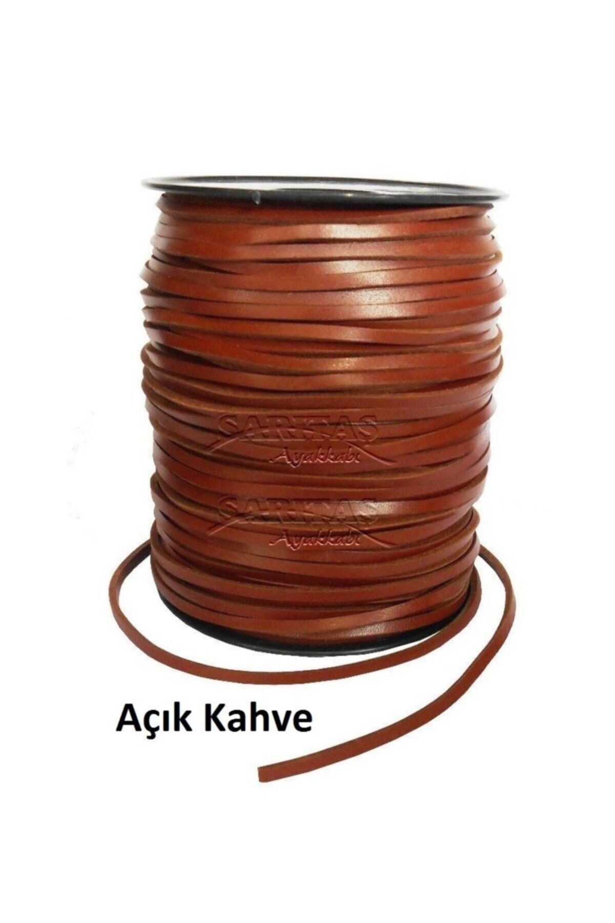 Deri Ayakkabı Bağı Leathercraft 1,5 Metre 1 Adet Açık Kahve