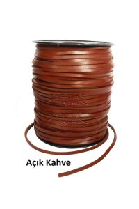 Deri Ayakkabı Bağı Leathercraft 1,5 Metre 1 Adet Açık Kahve