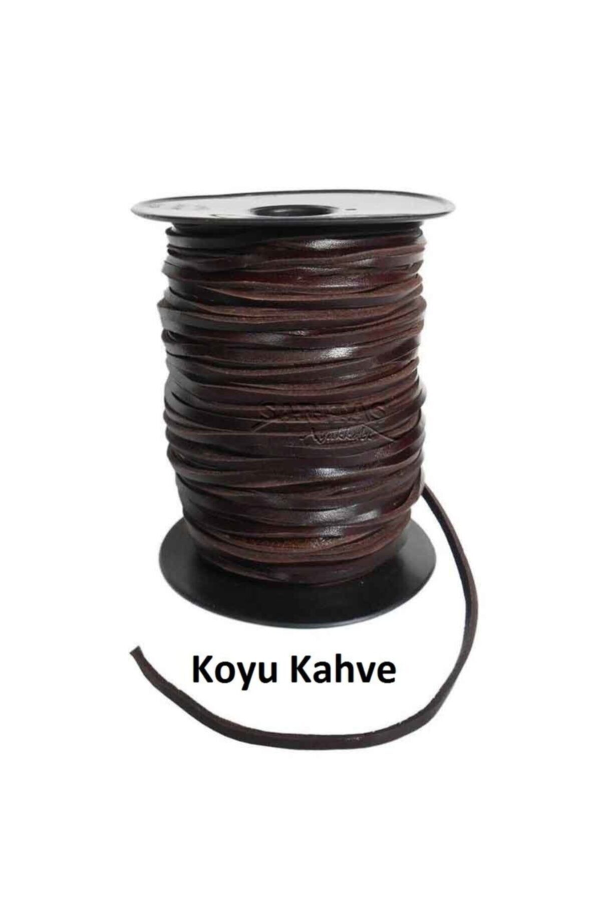 Deri Ayakkabı Bağı Leathercraft 1,5 Metre 1 Adet Koyu Kahve