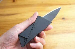 SRTfootcare ( 3 ADET ) Kredi Kartı Şeklinde Bıçak (Kutusuz)