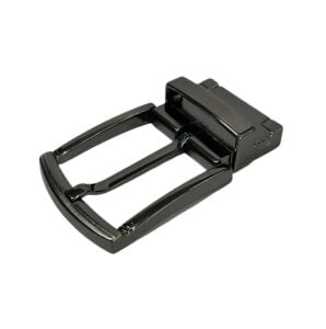 Kemer Tokası 4 cm Döner Kafa 1 Adet Siyah Nikel (Leathercraft, Deri Hobi)