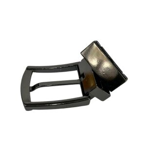 Kemer Tokası 4,5 cm Döner Kafa 1 Adet Siyah Nikel (Leathercraft, Deri Hobi)