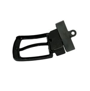 Kemer Tokası 4,5 cm Döner Kafa 1 Adet Siyah Silme (Leathercraft, Deri Hobi)