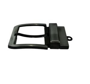 Kemer Tokası 4,5 cm Döner Kafa 1 Adet Siyah Silme (Leathercraft, Deri Hobi)