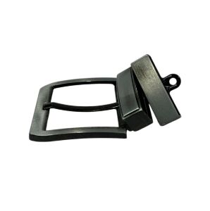 Kemer Tokası 4,5 cm Döner Kafa 1 Adet Siyah Silme (Leathercraft, Deri Hobi)