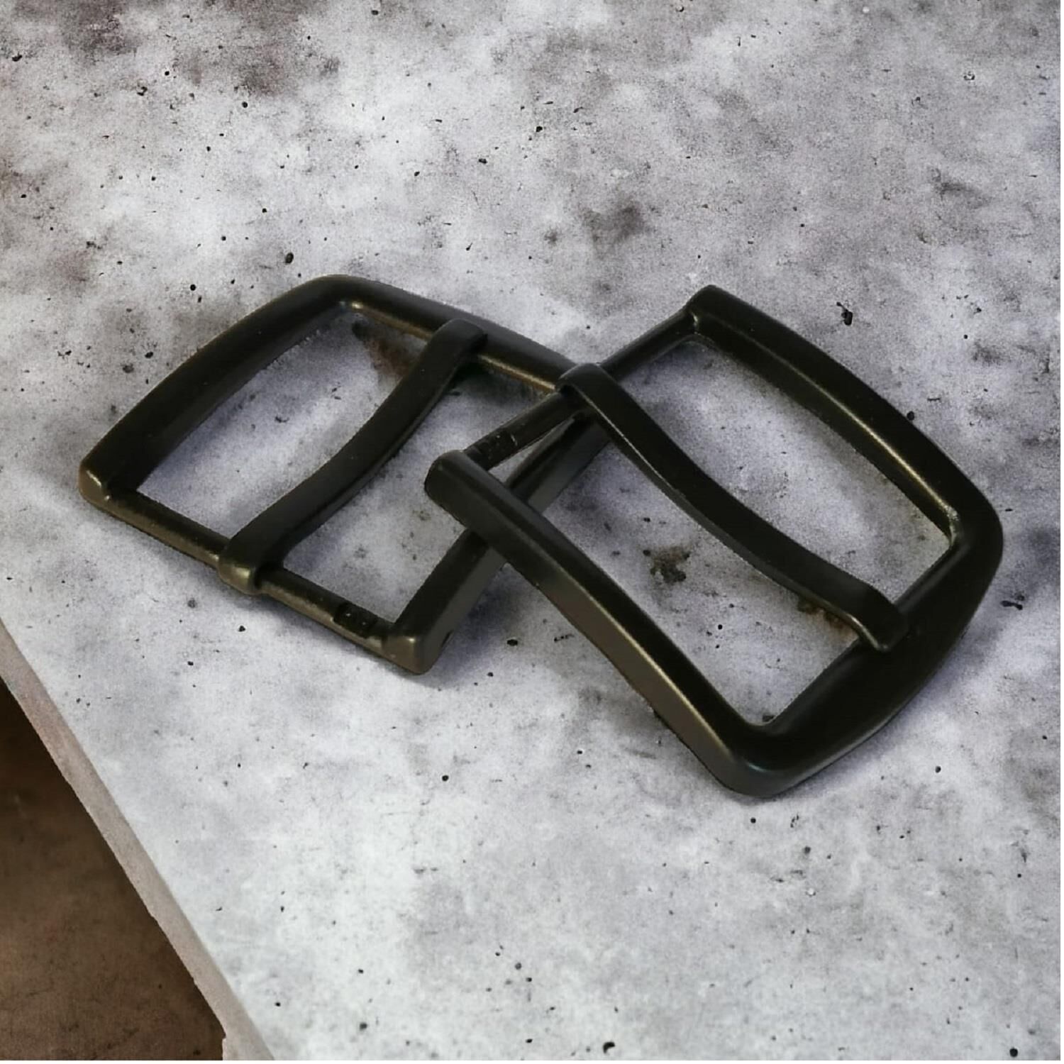 Kemer Tokası 4,4 cm 58K (Leathercraft, Deri Hobi) Siyah Boyalı