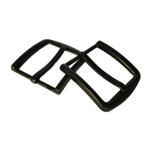 Kemer Tokası 4,4 cm 58K (Leathercraft, Deri Hobi) Siyah Boyalı