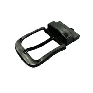 Kemer Tokası 4,5 cm Döner Kafa 1 Adet Siyah Silme (Leathercraft, Deri Hobi)
