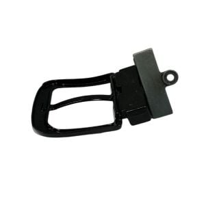 Kemer Tokası 4,5 cm Döner Kafa 1 Adet Siyah Silme (Leathercraft, Deri Hobi)