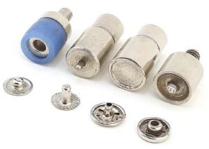 Tulumba Pres ve 4 Farklı Model Çıtçıt, Kalıbı Deri El Aleti