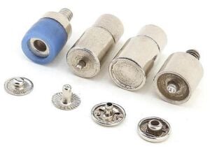 Tulumba Pres ve 4 Farklı Model Çıtçıt, Kalıbı Deri El Aleti