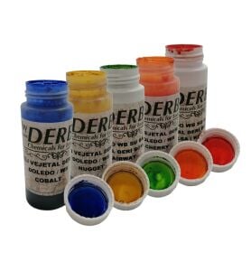 Derby Vejetal Vaketa Deri Boyası Doledo/WB 100ml 1 Adet (Leathercraft, Deri Hobi) Jet Black Siyah