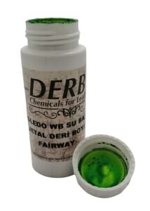 Derby Vejetal Vaketa Deri Boyası Doledo/WB 100ml 1 Adet (Leathercraft, Deri Hobi) Fairway - Yeşil