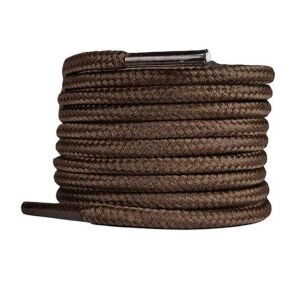 TOPTAN Yuvarlak Bot Bağcığı K350 100cm 36 Çift Koyu Kahve