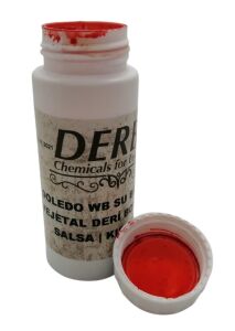 Derby Vejetal Vaketa Deri Boyası Doledo/WB 100ml 1 Adet (Leathercraft, Deri Hobi) Salsa Kırmızı