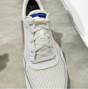 SRTfootcare 2 in 1 Akıllı Kilitli Elastik Outdoor Ayakkabı Bağcığı 100cm 1 Çift Beyaz