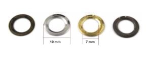 Kuşgözü İçin Metal Pul 2 no 150 Adet (Kuşgözü Dahil Değildir)