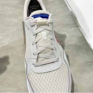 SRTfootcare 3 in 1 Akıllı Kilitli Elastik Outdoor Ayakkabı Bağcığı 100cm 1 Çift Beyaz