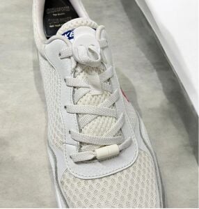 SRTfootcare 3 in 1 Akıllı Kilitli Elastik Outdoor Ayakkabı Bağcığı 100cm 1 Çift Beyaz