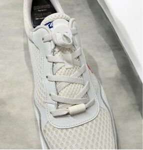 SRTfootcare 3 in 1 Akıllı Kilitli Elastik Outdoor Ayakkabı Bağcığı 100cm 1 Çift Beyaz