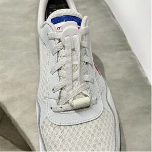 SRTfootcare 3 in 1 Akıllı Kilitli Elastik Outdoor Ayakkabı Bağcığı 100cm 1 Çift Beyaz