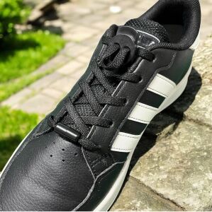 SRTfootcare 3 in 1 Akıllı Kilitli Elastik Outdoor Ayakkabı Bağcığı 100cm 1 Çift Siyah