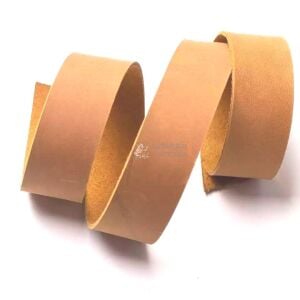 Kemerlik Şerit Kesilmiş Vaketa Deri 40 mm Soğan Kabuğu Renk