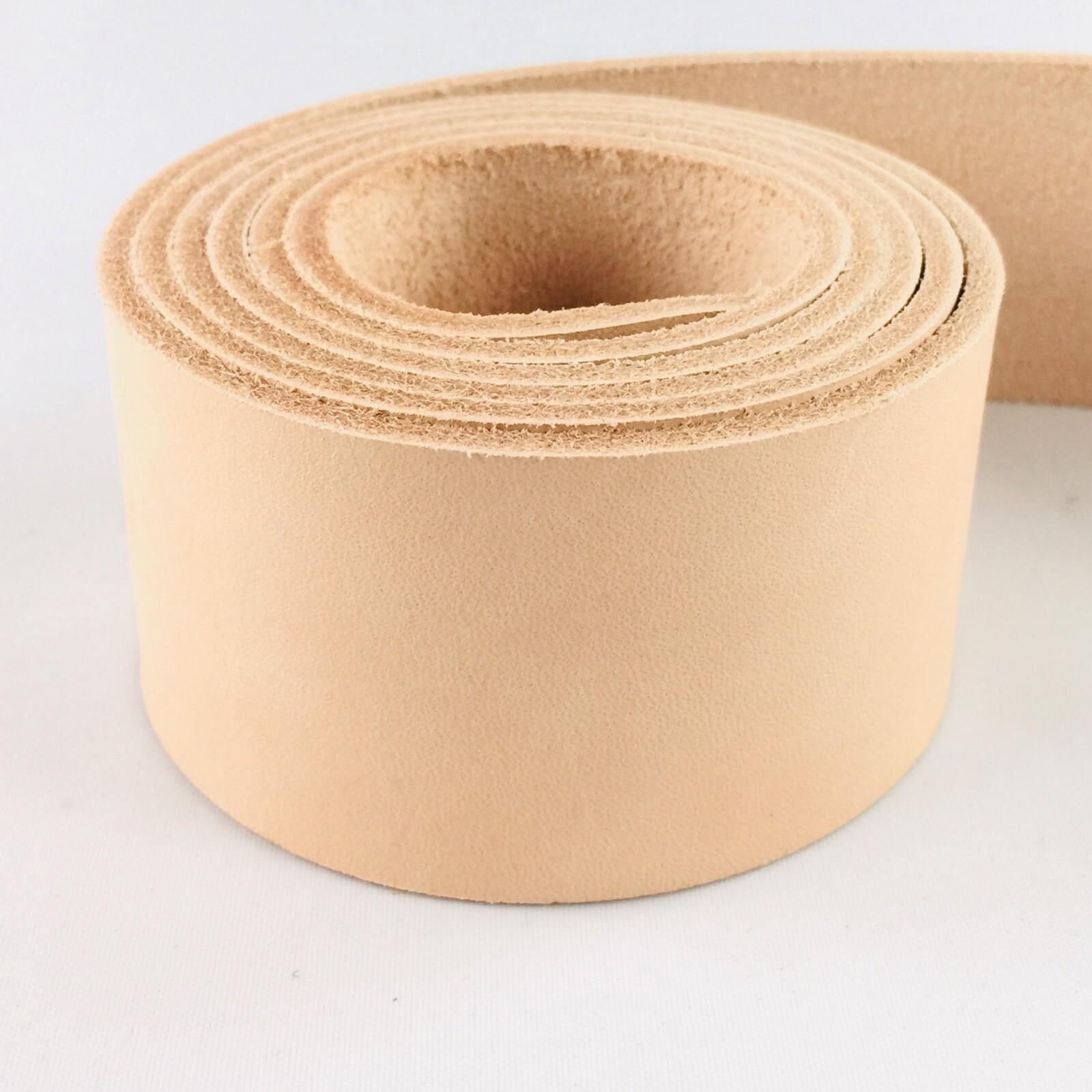 Kemerlik Şerit Kesilmiş Vaketa Deri 40 mm Soğan Kabuğu Renk 160 cm