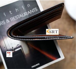 Bifold Cüzdan SRT561 MDF Şablonu Deri El Aletleri