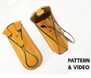 SRT566 Gözlük MDF Şablonu, Kalem Kutu MDF Şblonu Deri El Aletleri