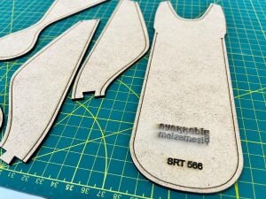 SRT566 Gözlük MDF Şablonu, Kalem Kutu MDF Şblonu Deri El Aletleri