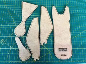 SRT566 Gözlük MDF Şablonu, Kalem Kutu MDF Şblonu Deri El Aletleri