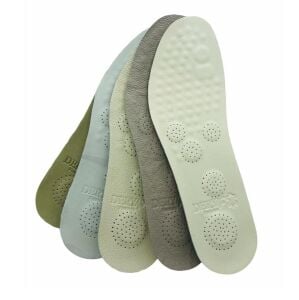 DERY Anatomik 5 Nokta Ortopedik Deri Ayakkabı Tabanı Bej-krem 1 Çift Bej Krem - 37-38