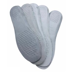 DERY Anatomik 5 Nokta Ortopedik Deri Ayakkabı Tabanı Bej-krem 1 Çift Bej Krem - 35-36