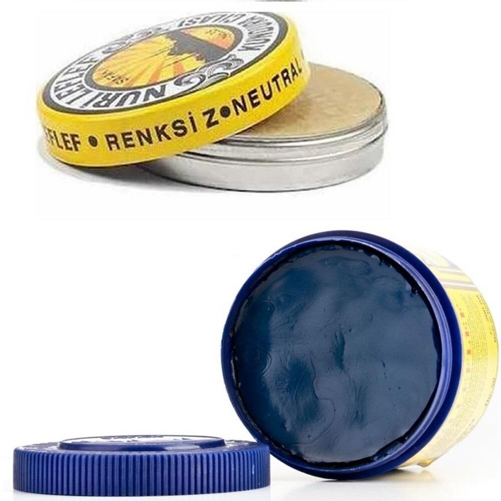 Nuri Leflef Ayakkabı Boyası ve Naturel Cila Lacivert