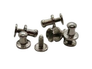 5 mm Vidalı Bekçi 5 Adet Zamak Siyah Nikel