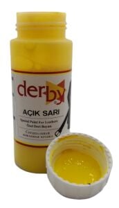 Derby Mont Direksiyon Koltuk Deri Boyası 100ml Taba