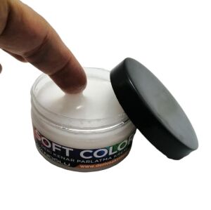 Soft Color Vejetal Deri Kenarı Düzeltme Vaksı 100 ml (Leathercraft, Deri Hobi)